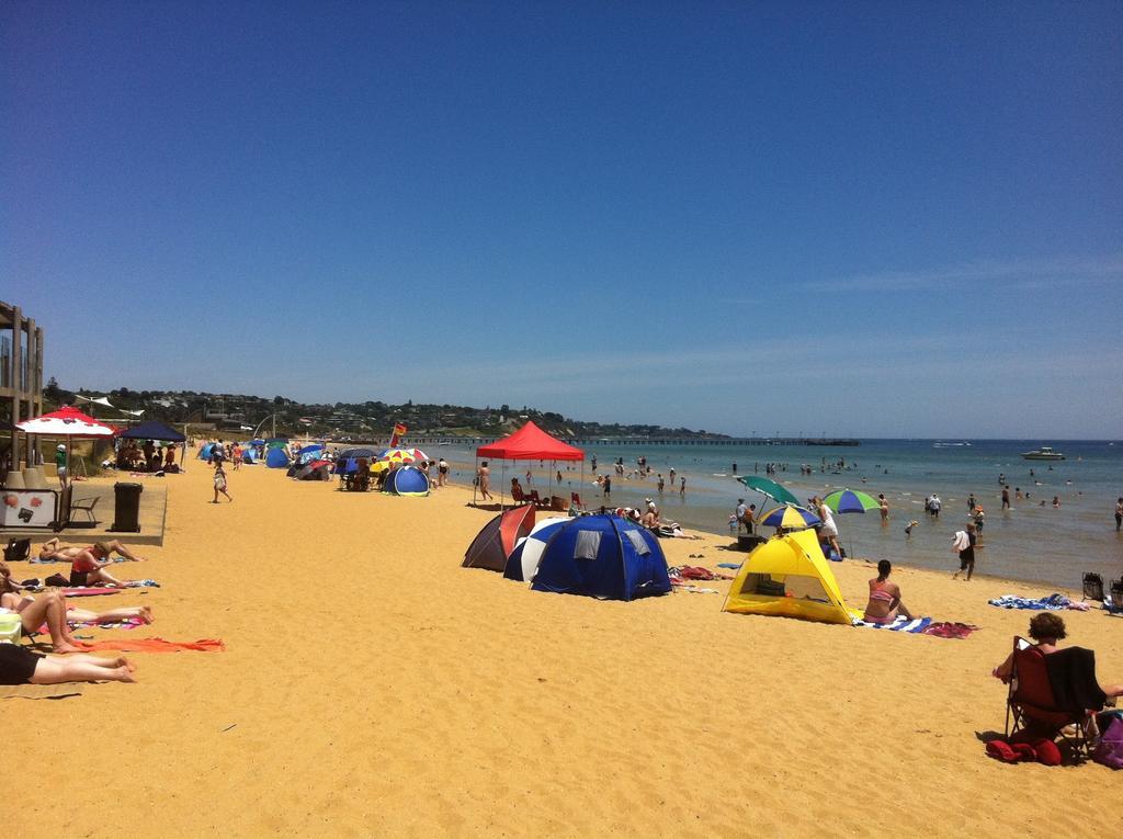 Award Winning Beach Front Retreat Frankston Exterior foto